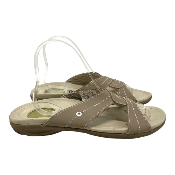 Dr. Scholl’s Parker Tan Casual Comfort Slip On Slide Sandals Women’s 8 - Picture 2 of 14